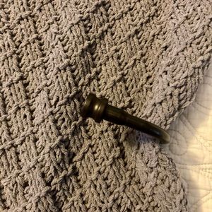 Metal Curtain Tie Backs (set of 2)